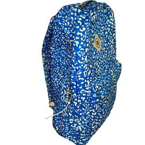 Obey Worldwide Journey Backpack Blue and White